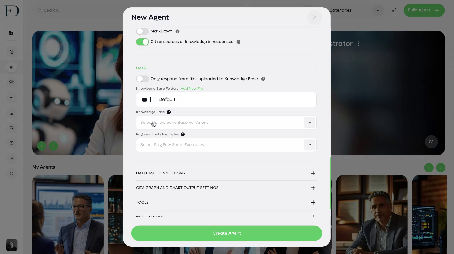 Attach knowledge base