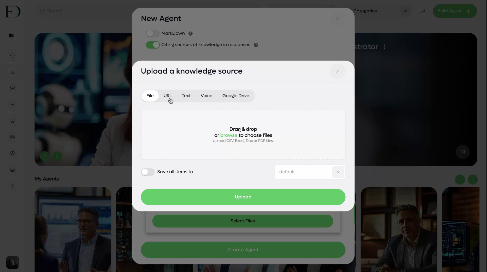 Build knowledge base