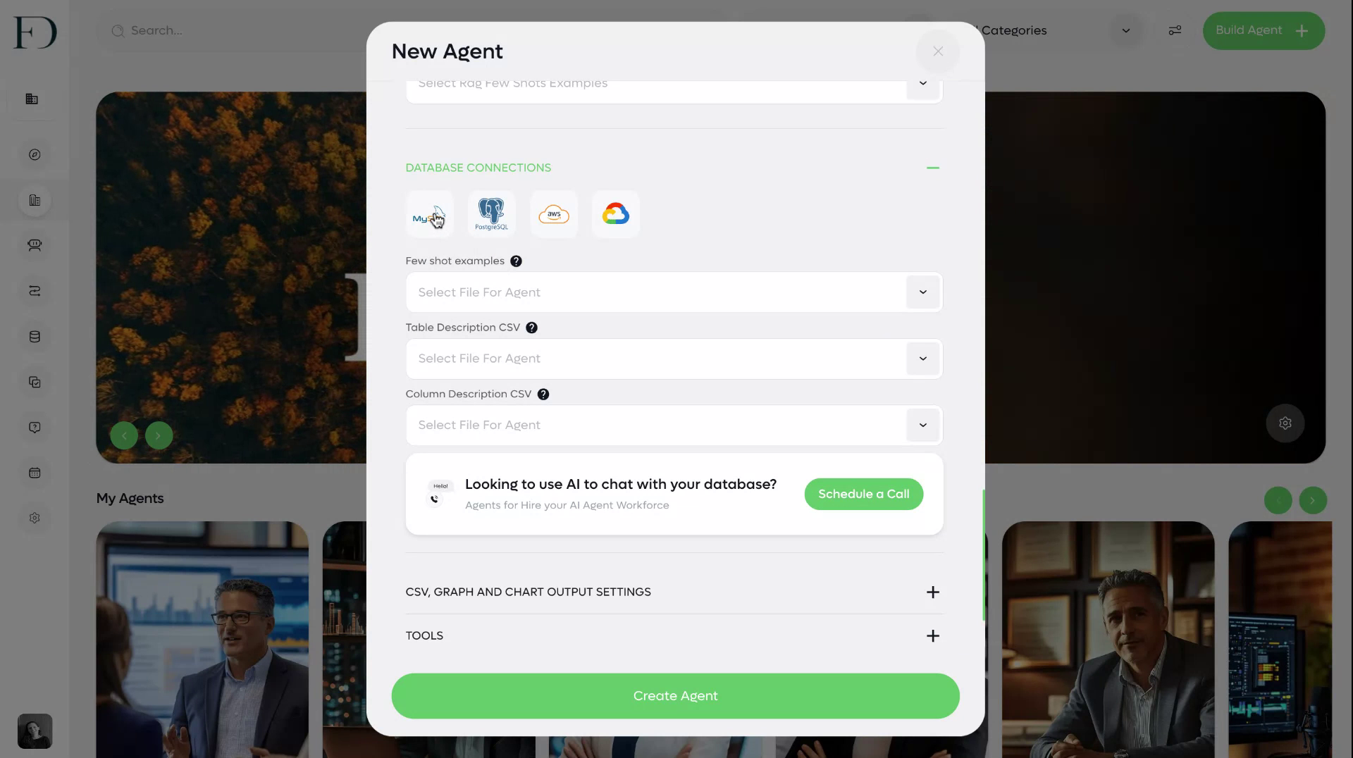 Database connection