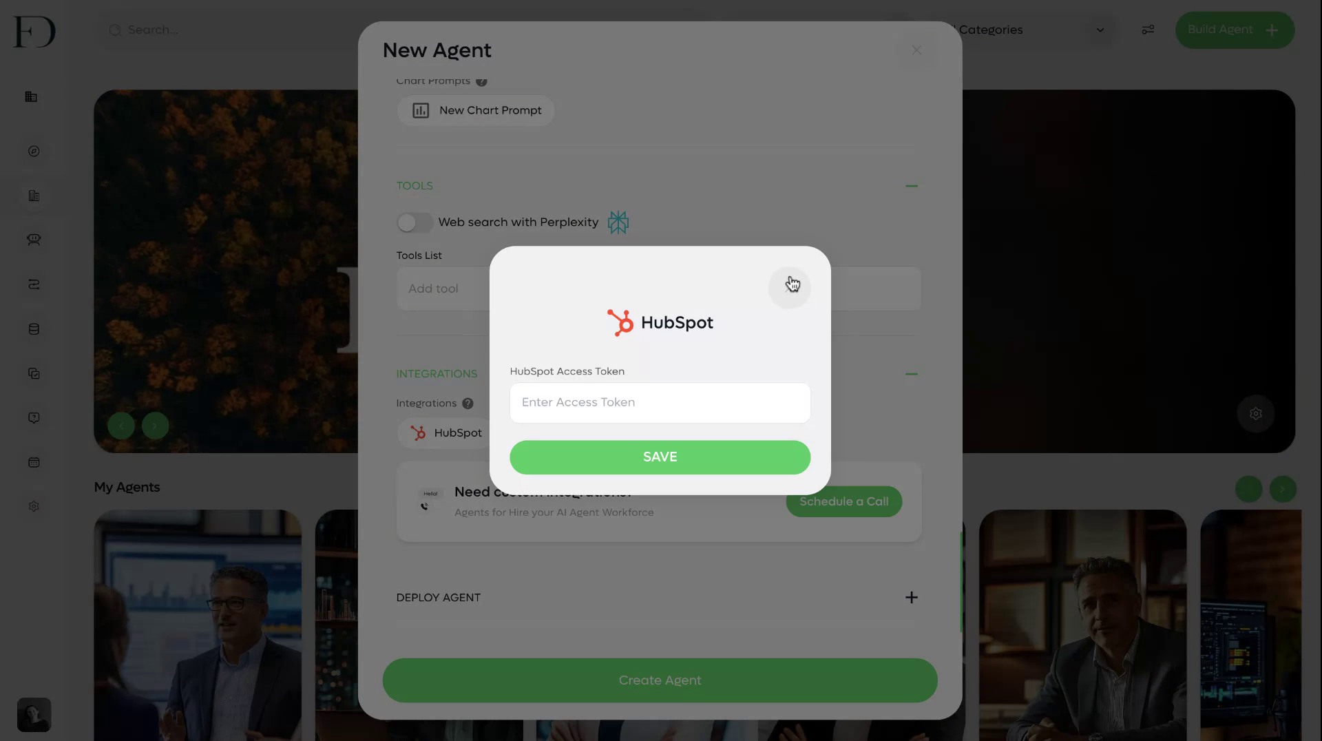 HubSpot token