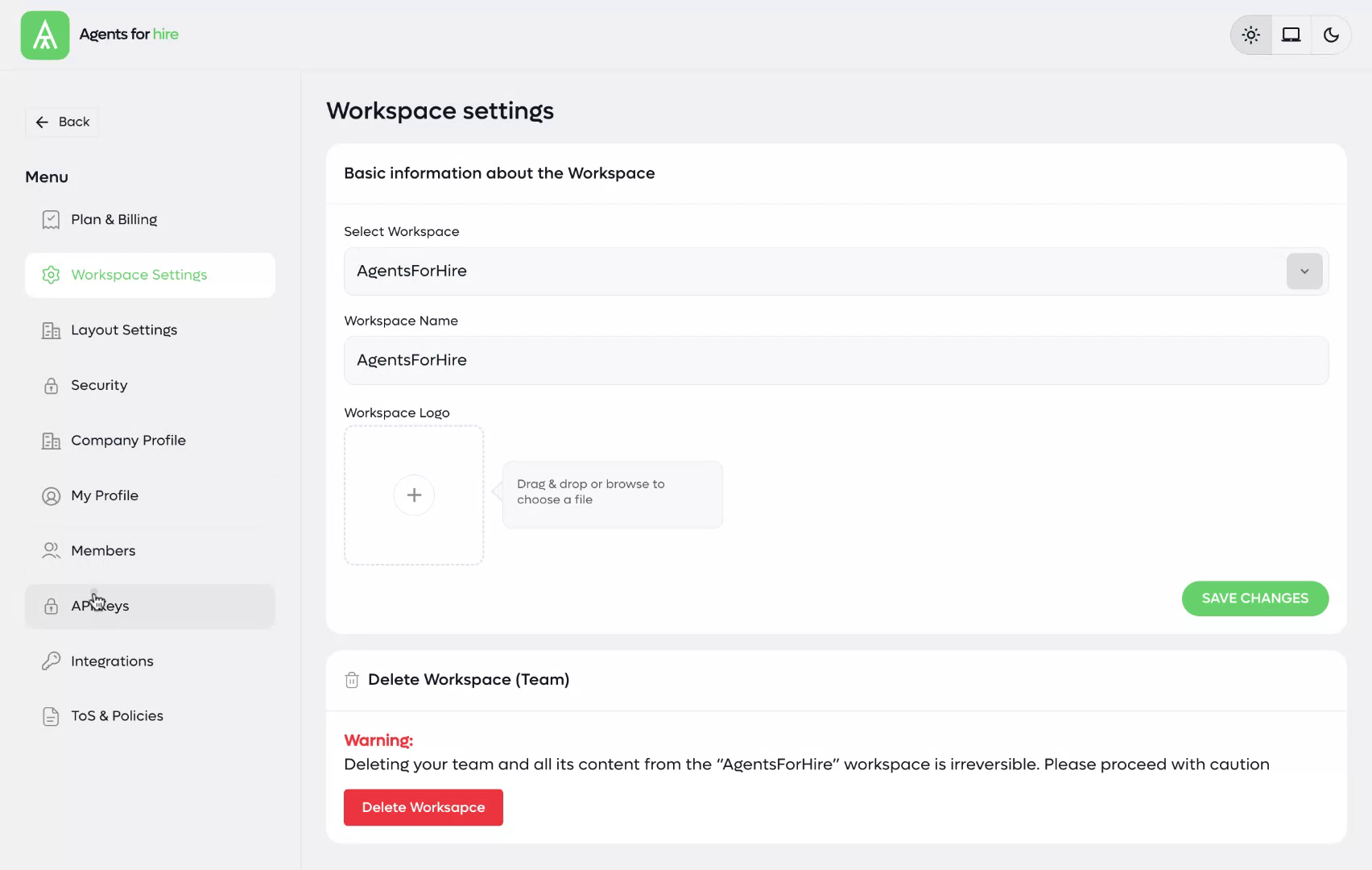 Reports API and monitoring