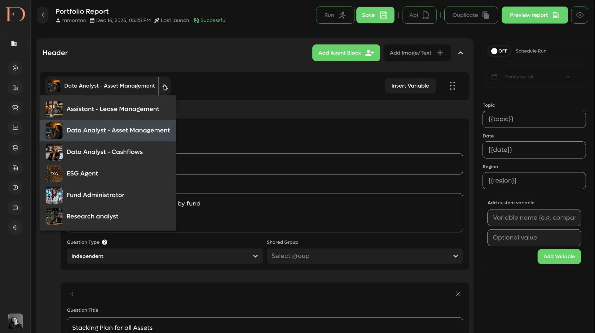 Assign agents to systems